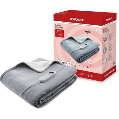 Tomado Tomado Electric Top Couverture 180x130 cm Gray blanc