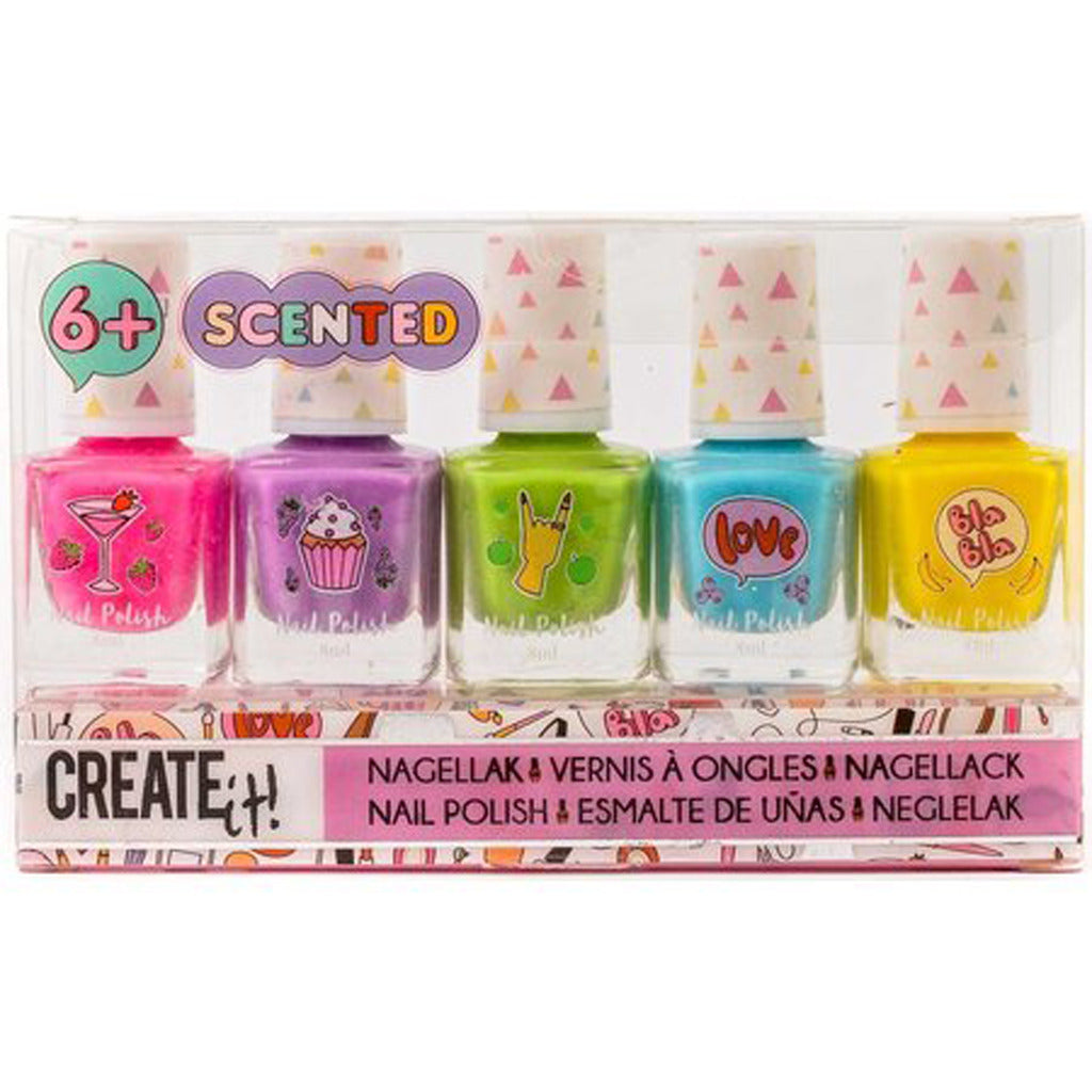 Créez-le Créez-le! Polon à ongles à parfum 5 pack