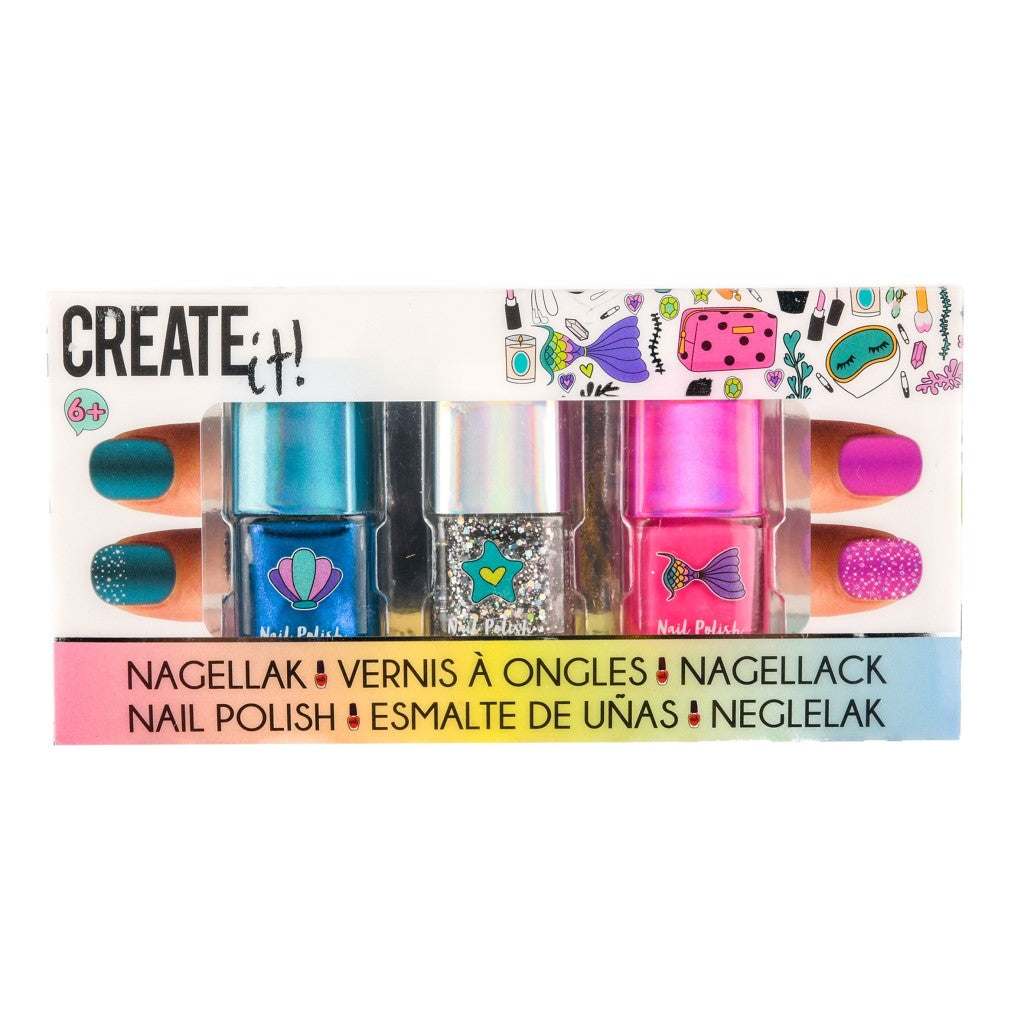Créez-le! Paille de vernis à ongles de beauté, 3e.