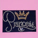 Pochette enfant princesse velours (6 pcs)