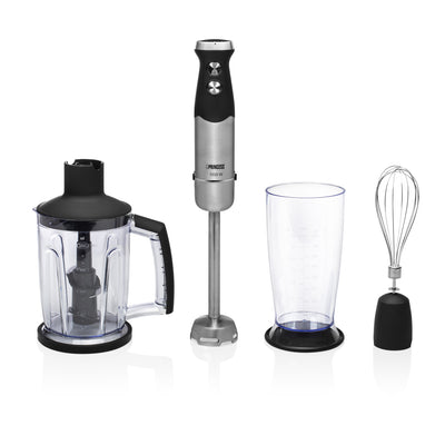 Princess 221221 set mixeur plongeant noir acier inoxydable