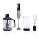Princess 221221 set mixeur plongeant noir acier inoxydable