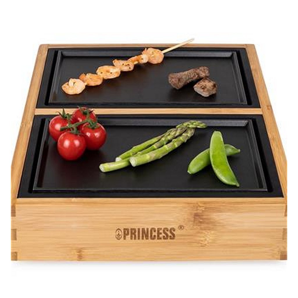 Princess 104040 Dinner4 All Pure Gourmet Set Bambou Noir