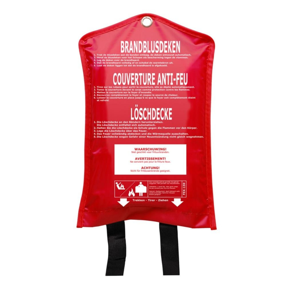 Smartwares FEX -15900 Couverture d'incendie - 1,6 x 1,8 mètres