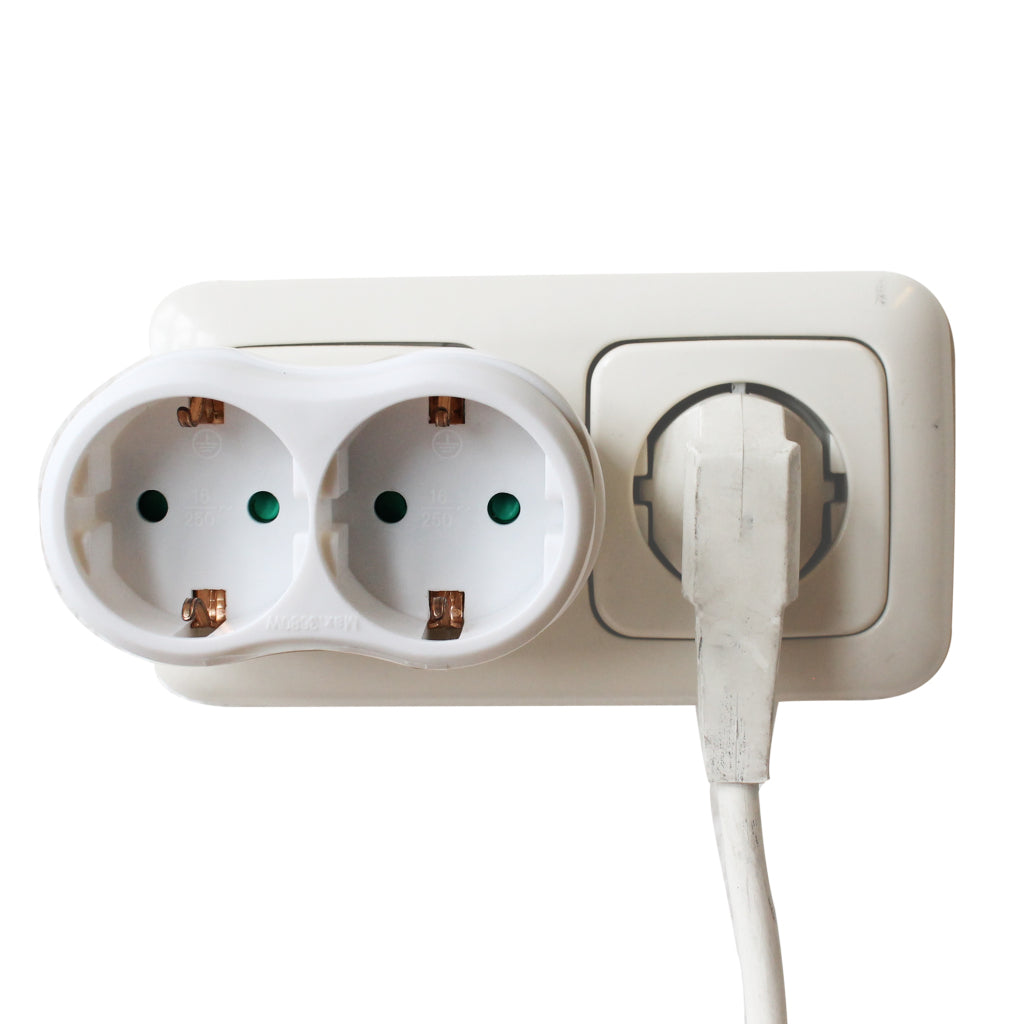 Plug à deux voies ScanPart avec blanc mis à la terre