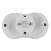 Plug à deux voies ScanPart avec blanc mis à la terre