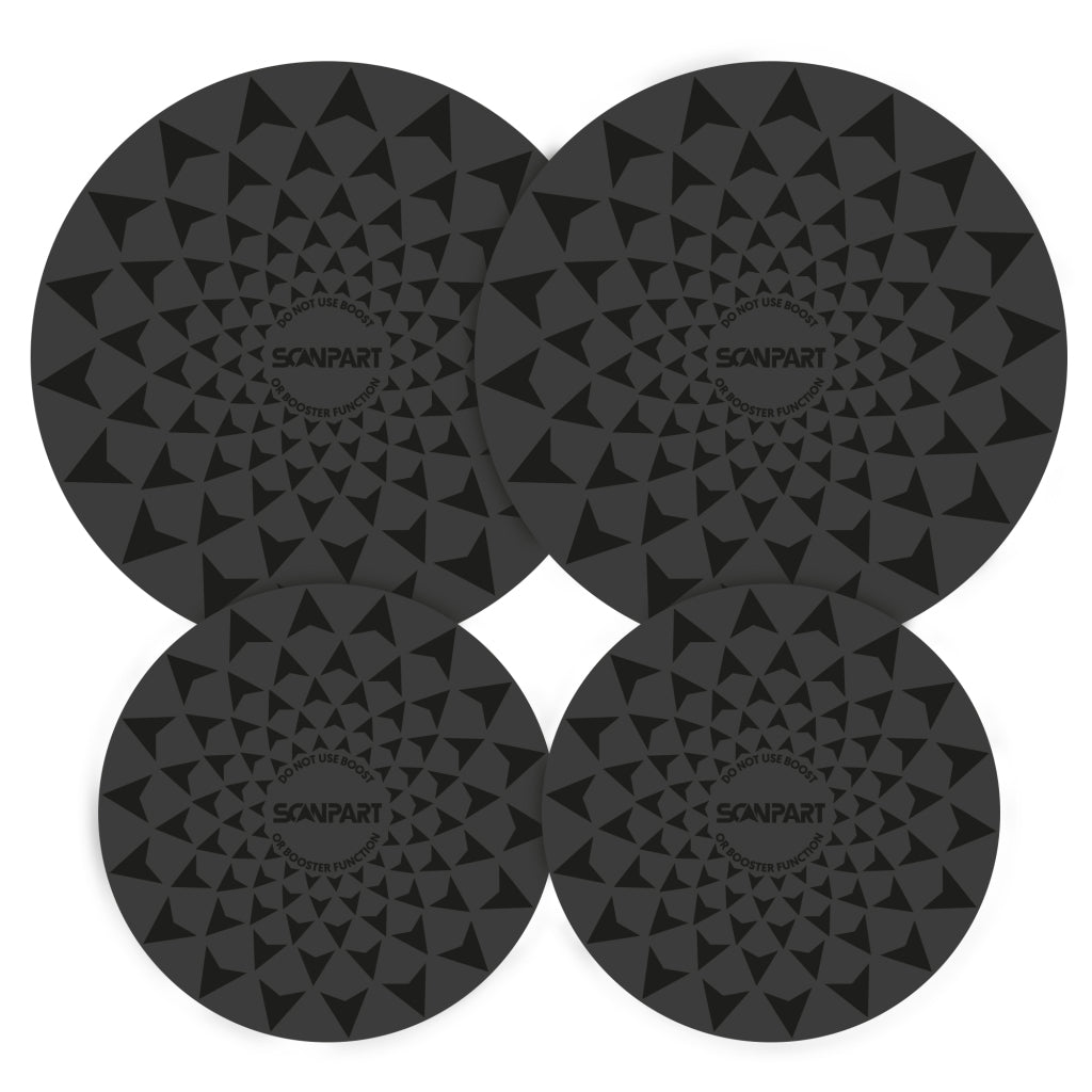 ScanPart ScanPart Speed ​​Induction Mat Set 2x20 2x26 cm noir