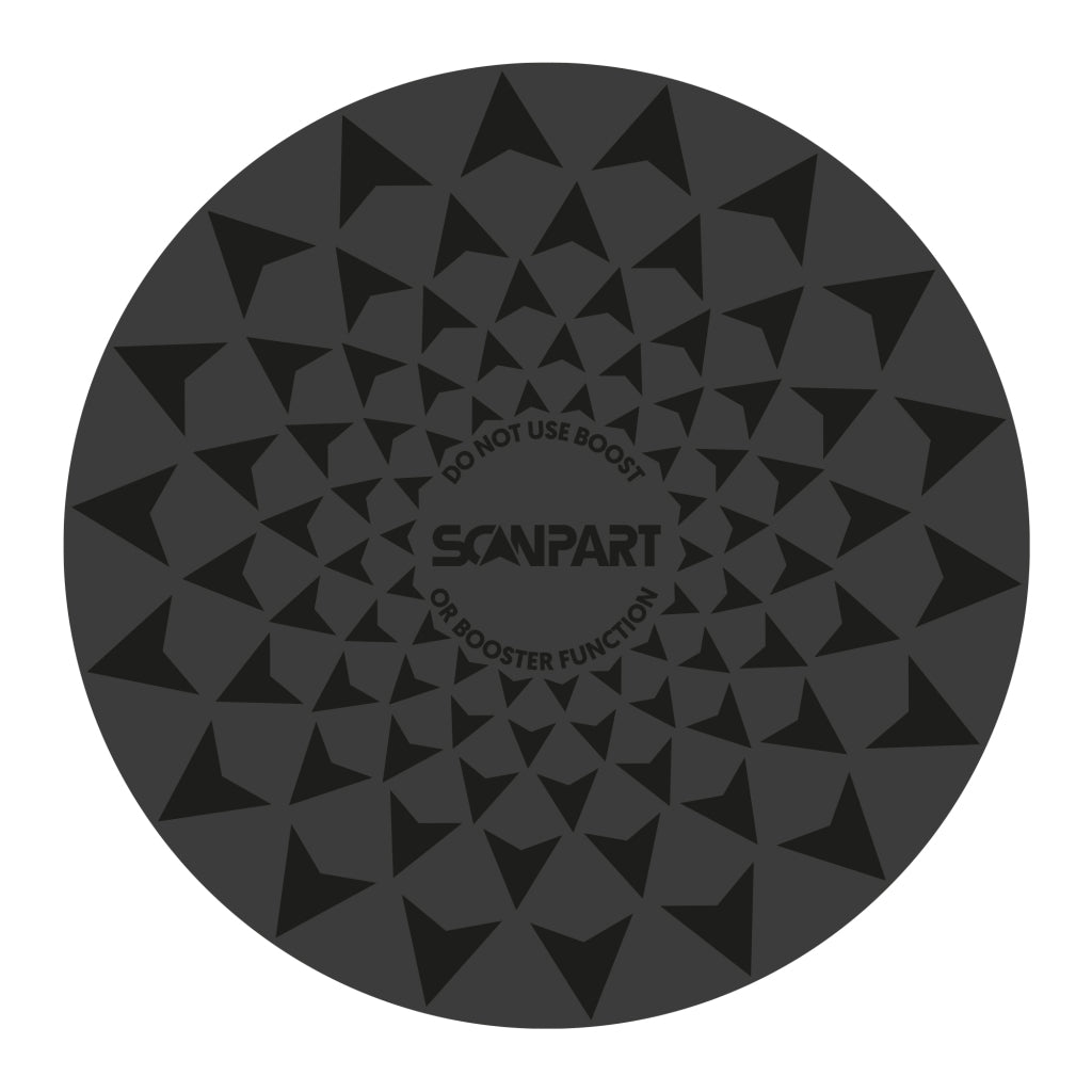 ScanPart ScanPart Speed ​​Induction Mat Set 2x20 2x26 cm noir