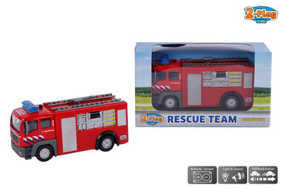 Brigade de pompiers à 2 coups de jeu à 2 jouets NL Light and Sound