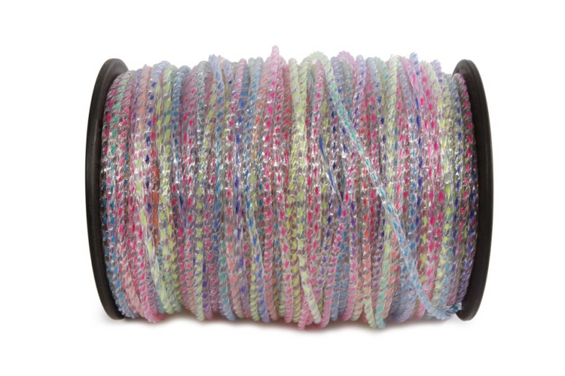 Corde de saut de base sur rouleau 150 m multicolore