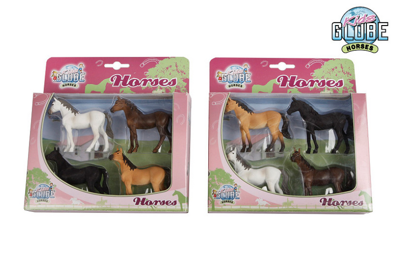 Kids Globe Globe Horses, 4e. 1:32