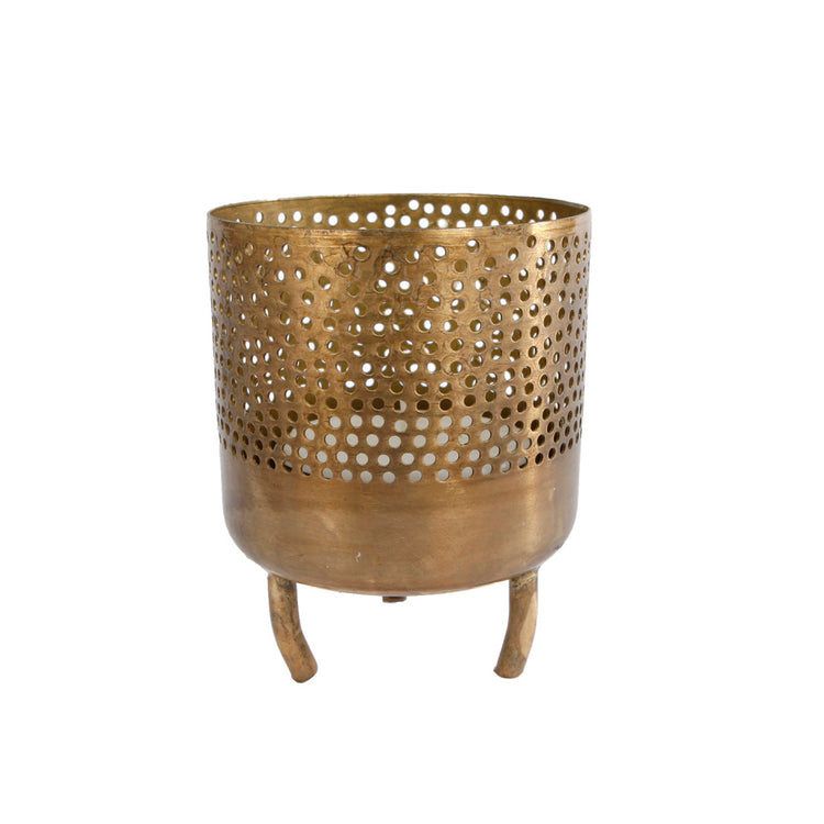 Autres marques Solder Tealight Luca 8x8x10 cm Métal d'or