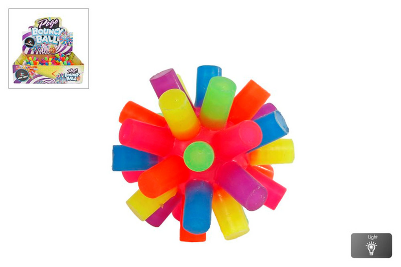 Boundder Ball Pogo avec de la lumière