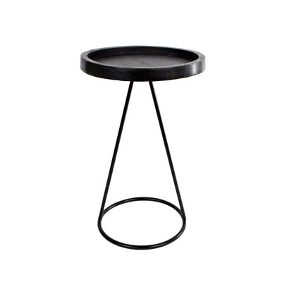 Van manen van manen table Marcel Black Hout 25x25x38cm