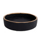 Snack divers Max S noir Gold Pottery 16x16x3,6 cm