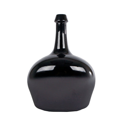 Vase Divers Vase Graffa Victoria S Shine Black 19x14x26 Verre