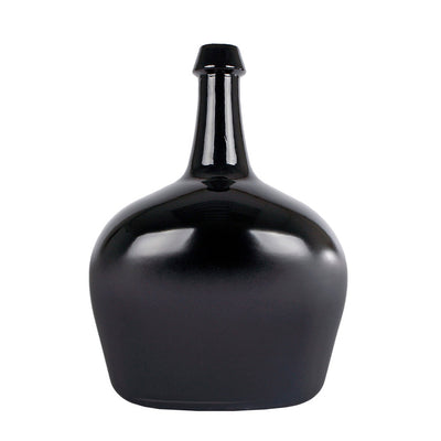 Divers vase Graffa Victoria L Matt Glossy Black 27x20x38 Verre