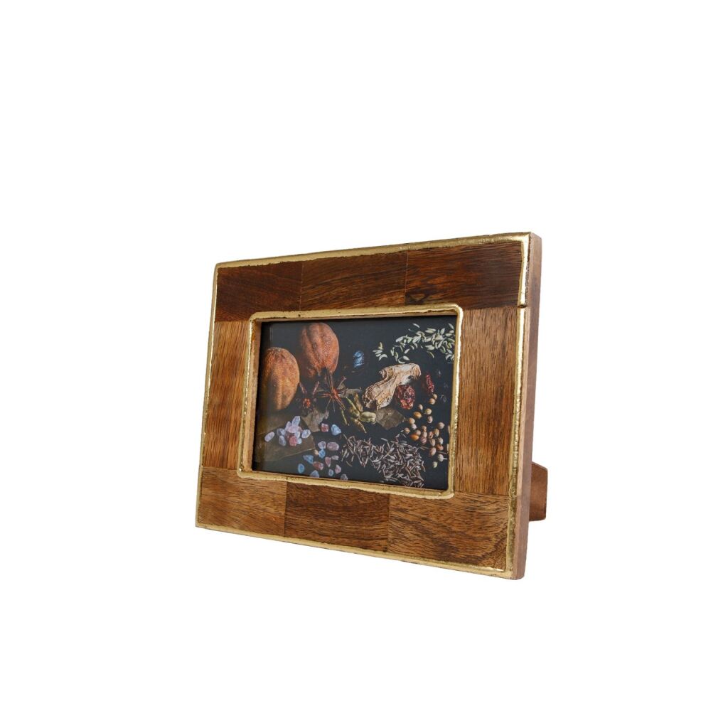 Cadre photo divers Jim's Wood 16.5x22x2 cm