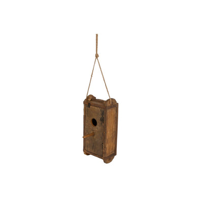Divers Vogelhuis Brick Moldel Recycle Recycle Wood 30x15x12cm