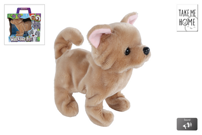 Ramène-moi à la maison en promenant le chien qui aboie 21cm