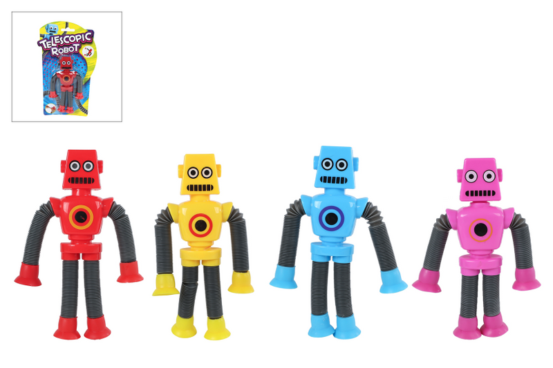 Robot télescopique à ventouses