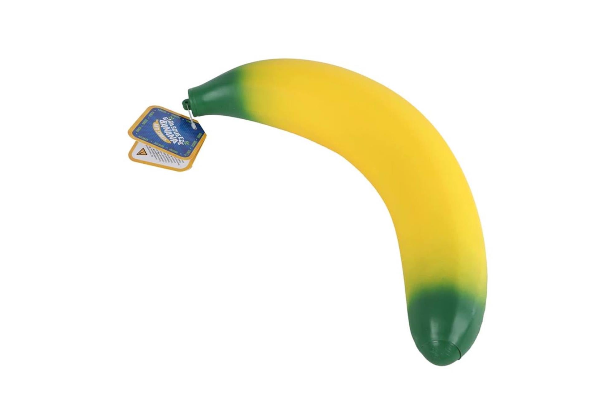 Presse banane géante anti-stress 37cm