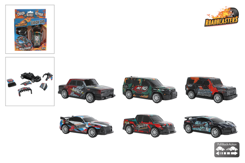 Pare-chocs et crash car Roadblasters à retirer - 12 cm