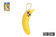 Banane parlante avec fonction d'enregistrement 10cm