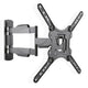 Cavus cavus wme102 support de mur de télévision simple à partir d'écrans de 23 pouces noirs