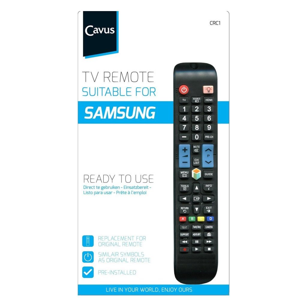 Cavus Cavus CRC1 Remote Contrôle pour la télévision