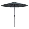 Madison Parosol Paros II Luxury 300 cm Gray