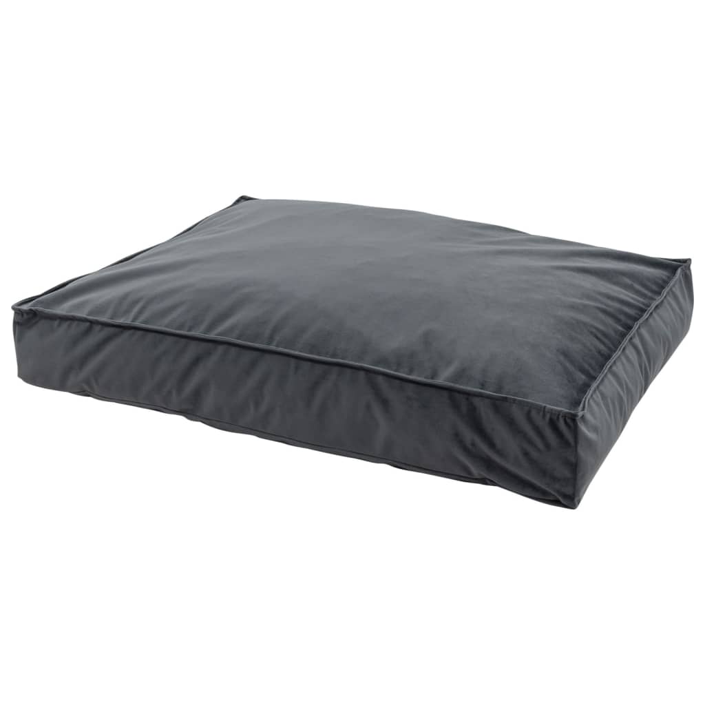Madison Dog Cushion Velvet 100x70x15 cm Gray