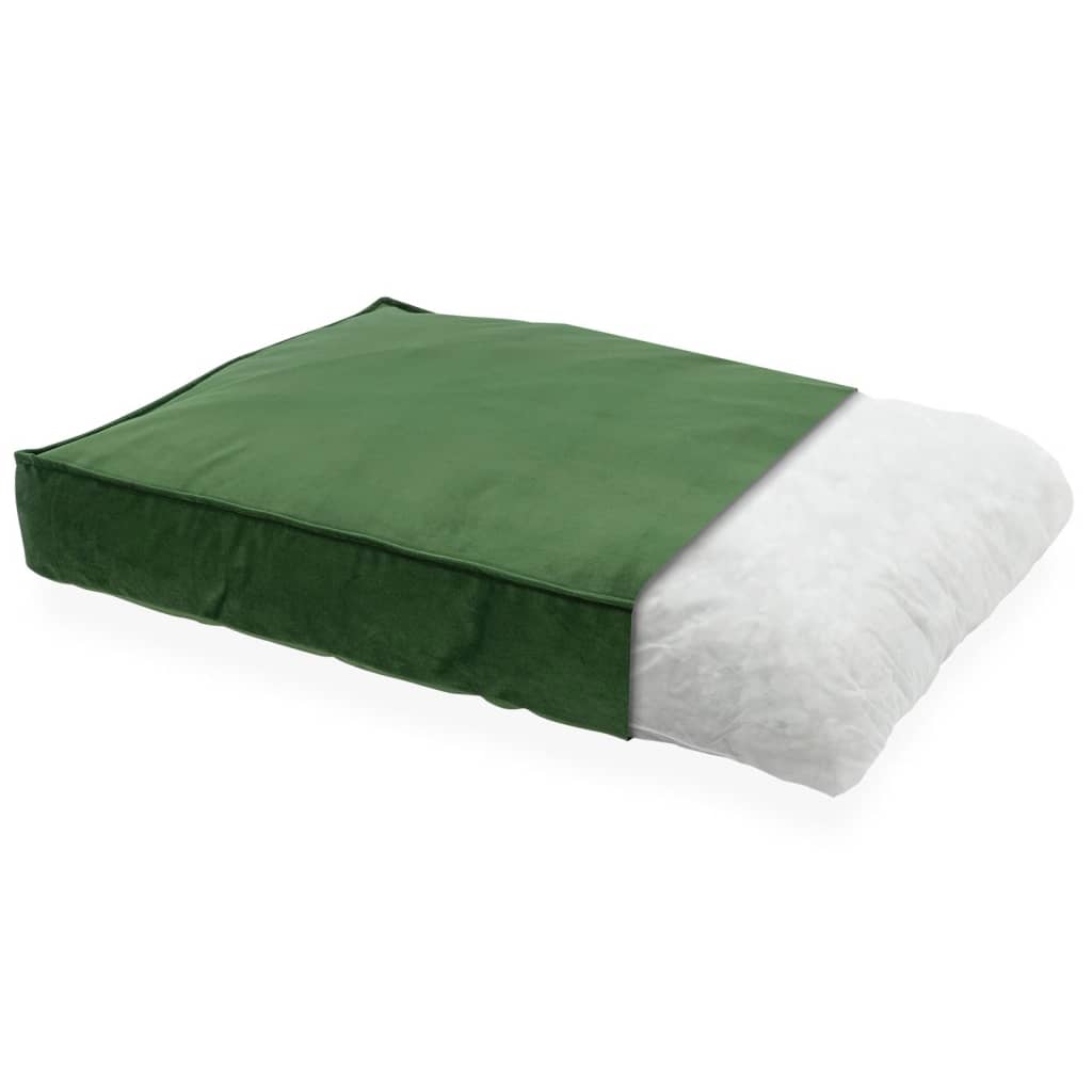 Madison Dog Cushion Velvet 80x55x15 cm vert