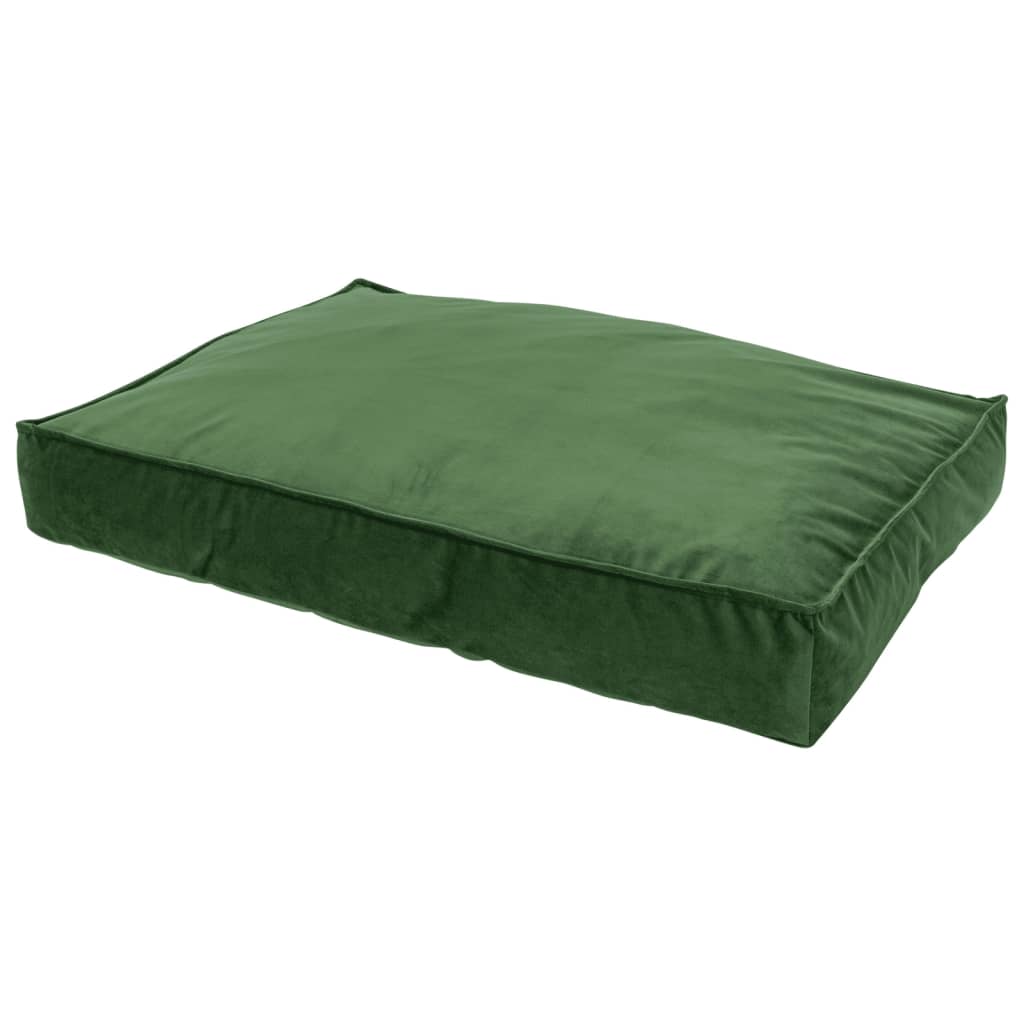 Madison Dog Cushion Velvet 100x70x15 cm vert
