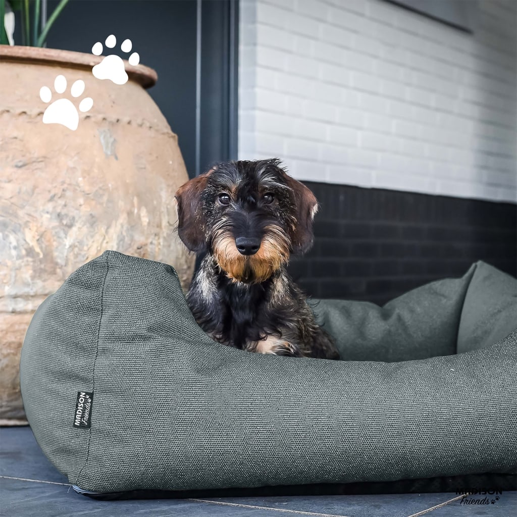 Madison Dog Bed for Outside Manchester 80x67x22 cm Gray