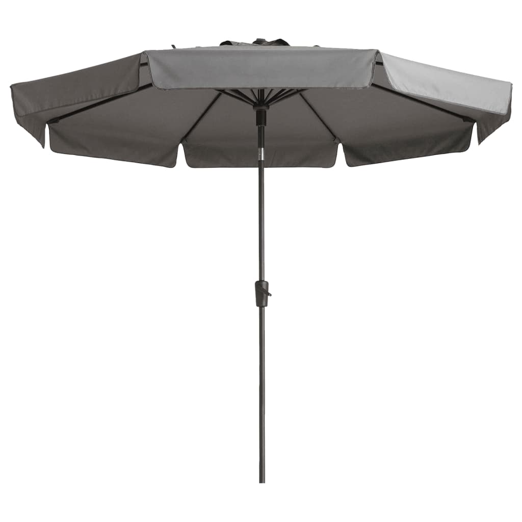 Madison Parasol Flores Luxury Round 300 cm Gris clair