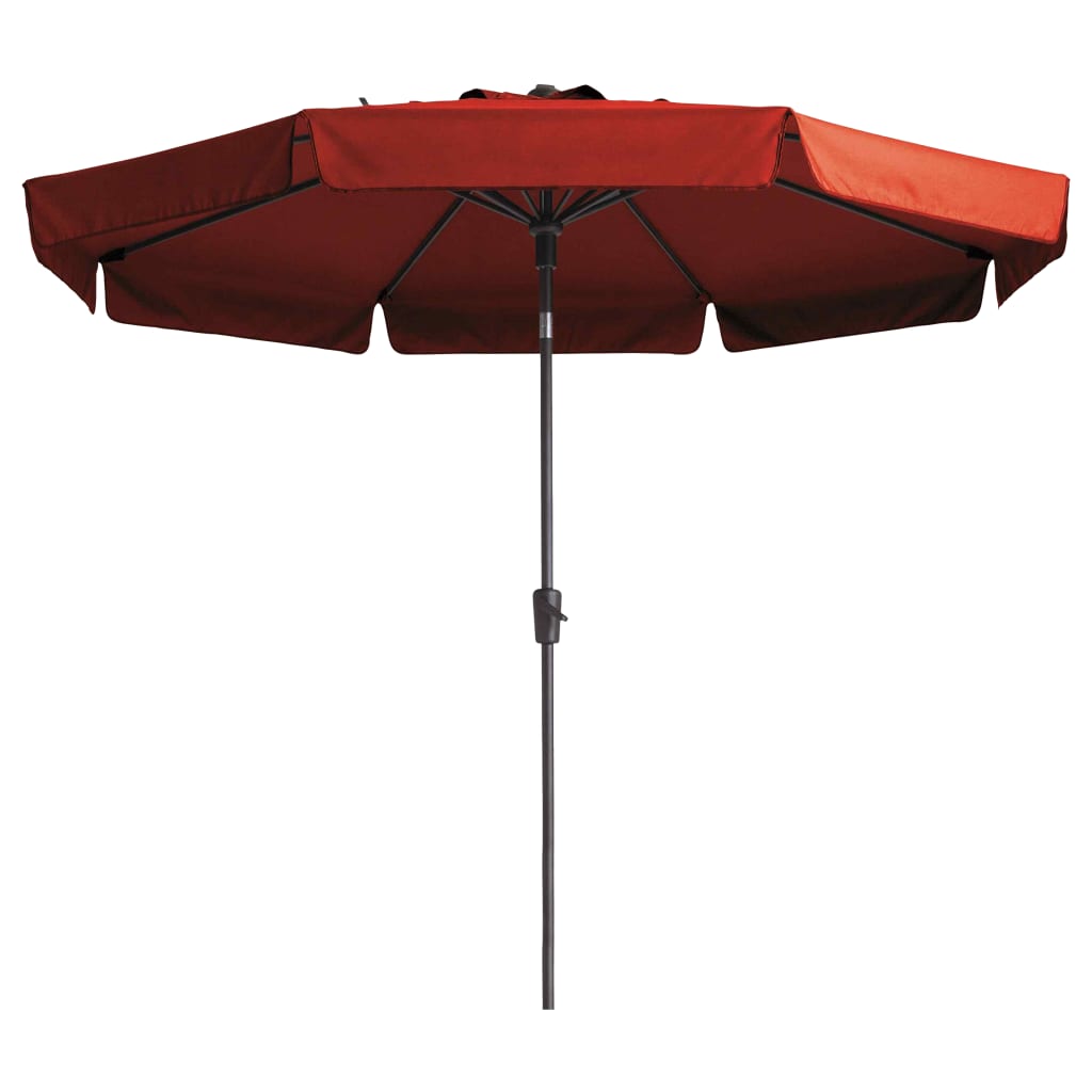 Madison Parasol Flores Luxury Environ 300 cm Brick Red