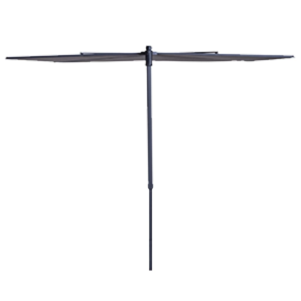 Madison Balcony Parasol Sun Wave 270x150 cm Sapphire Bleu