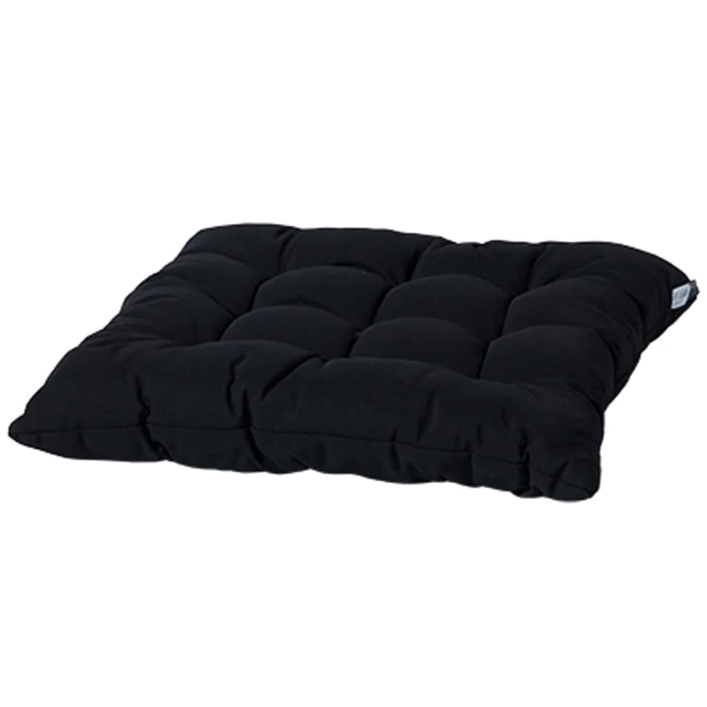Madison Seat Cushion Panama 46x46 cm noir