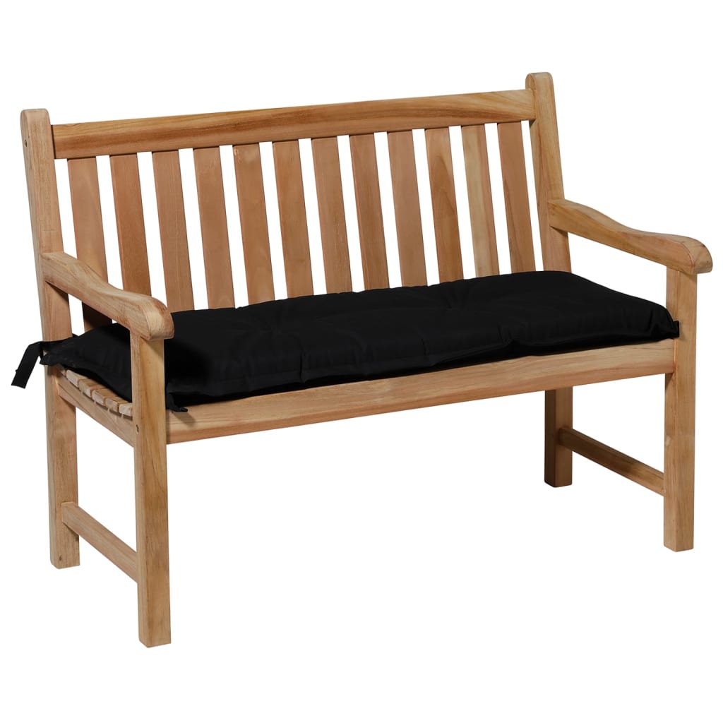 Madison Bank Cushion Panama 150x48 cm noir