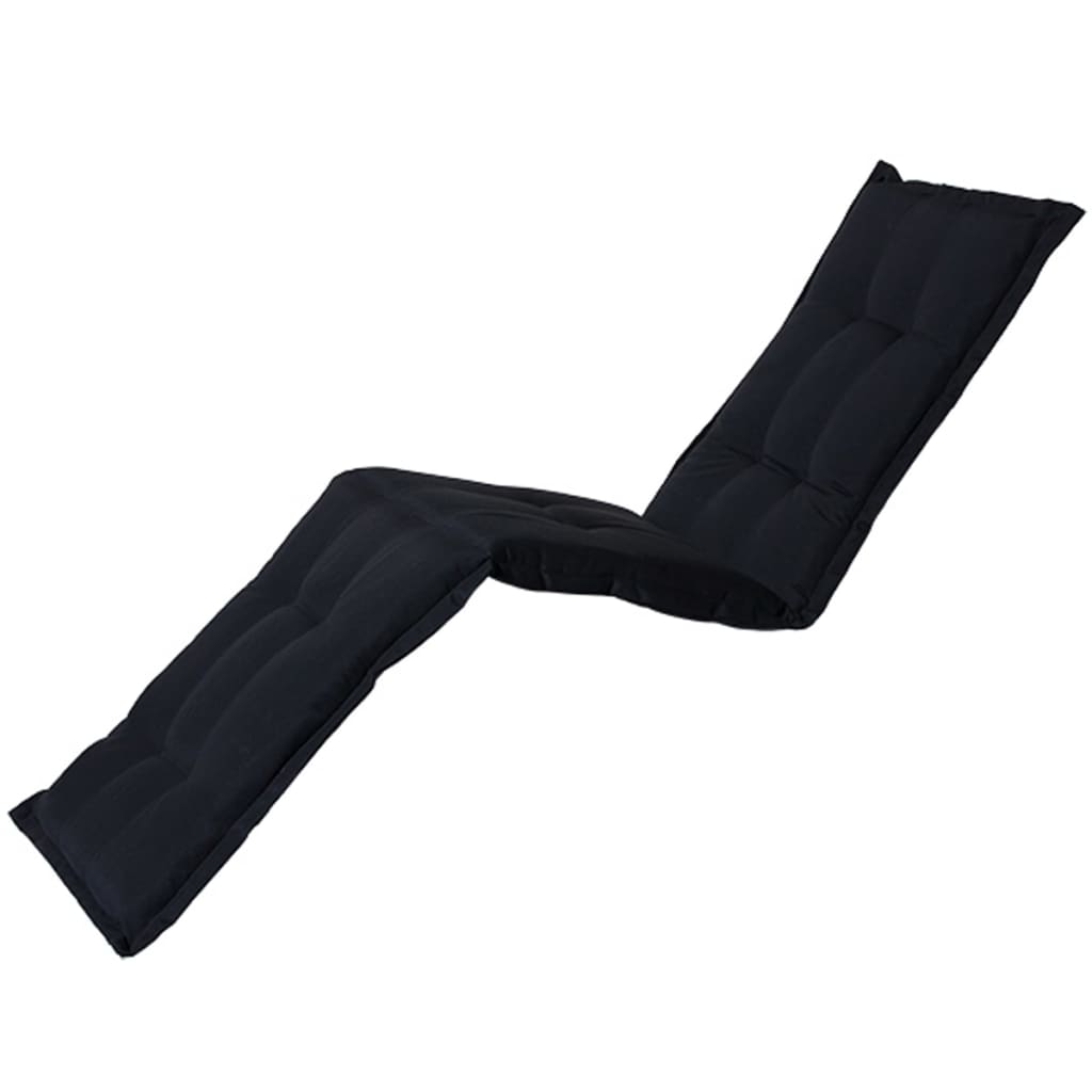 Madison Lounger Cushion Panama 200x60 cm noir