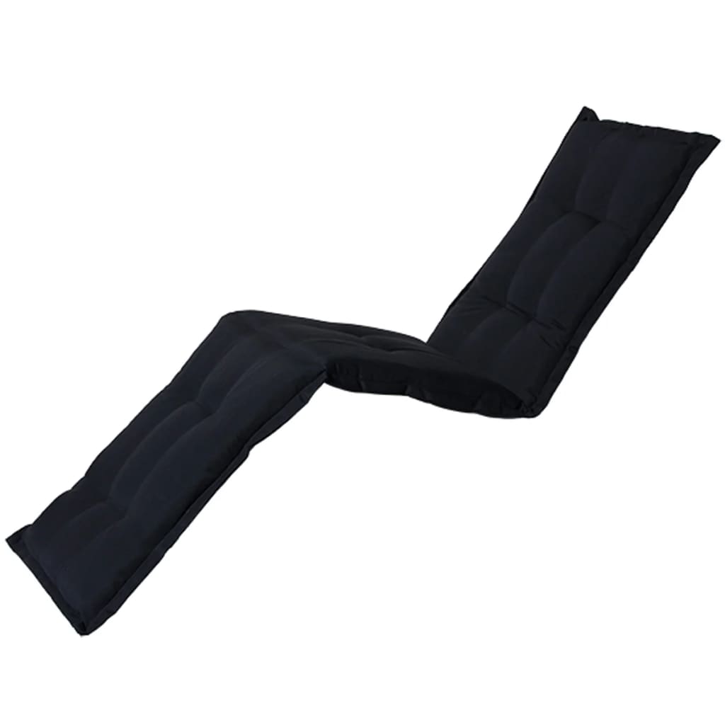Madison Lounger Cushion Panama 200x60 cm noir