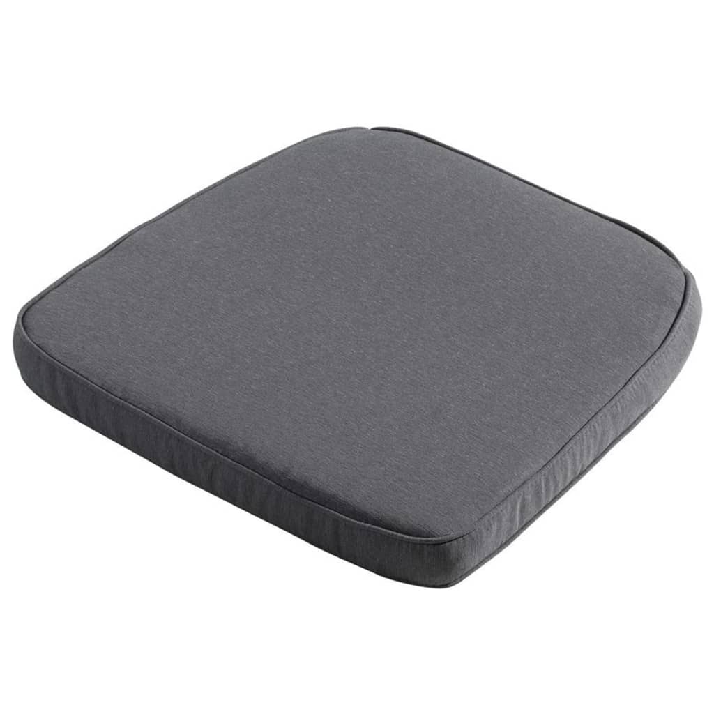 Madison Seat Cushion pour chaise de jardin en osier Panama 48x48 cm Gray