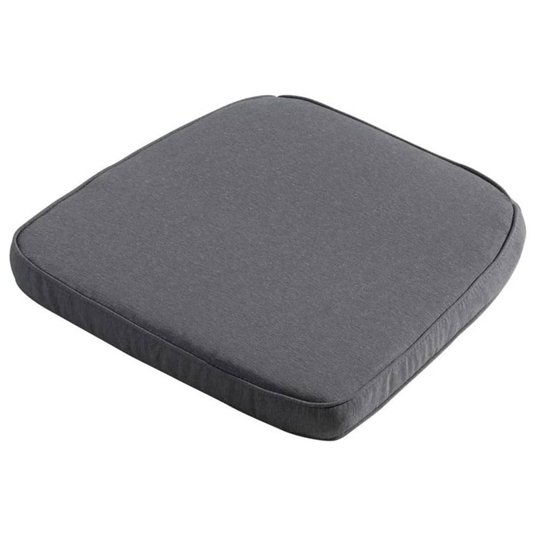 Madison Seat Cushion pour chaise de jardin en osier Panama 48x48 cm Gray