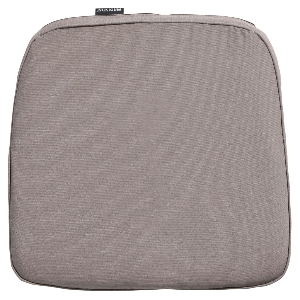 Madison Seat Cushion pour chaise de jardin en osier Panama 48x48 cm taupe