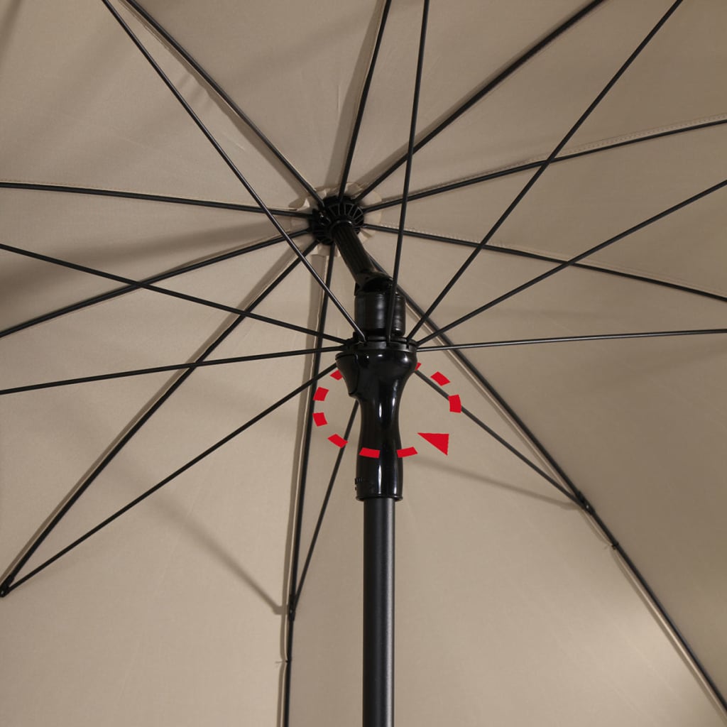 Madison Parasol Patmos luxueux rectangulaire 210x140 cm ECRU