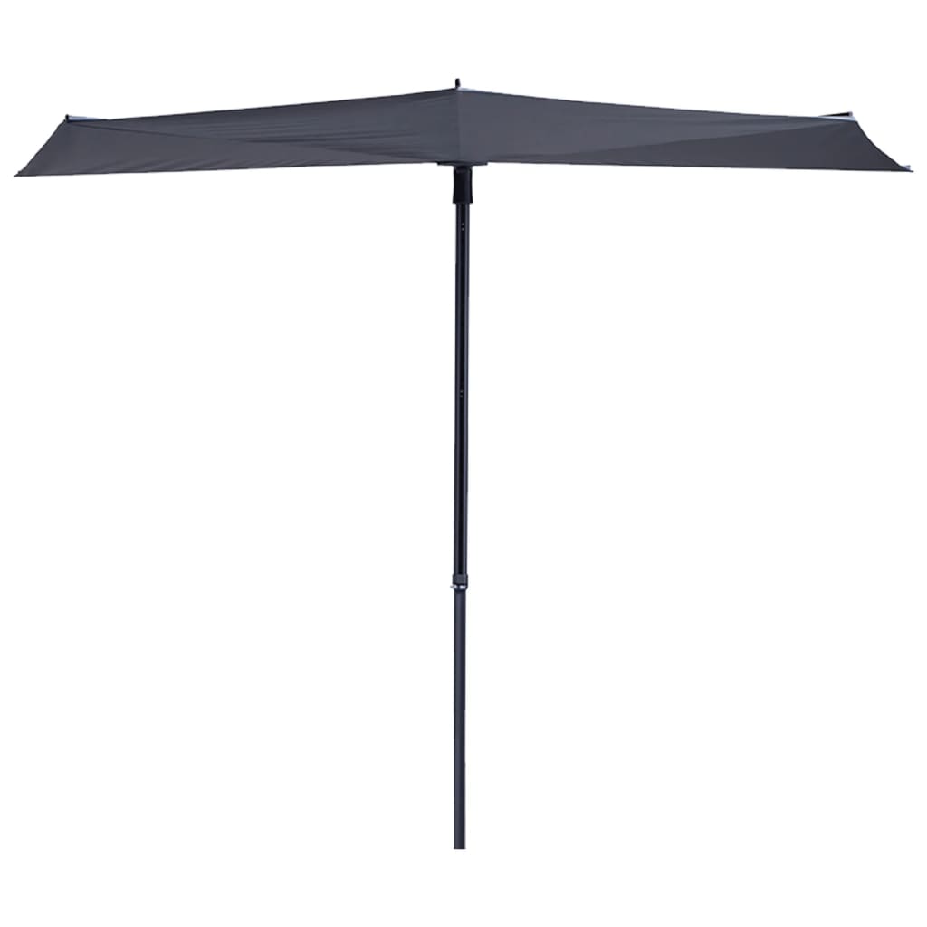 Madison Balcony Parasol Sun Wave 270x150 cm Gray PAC3P014