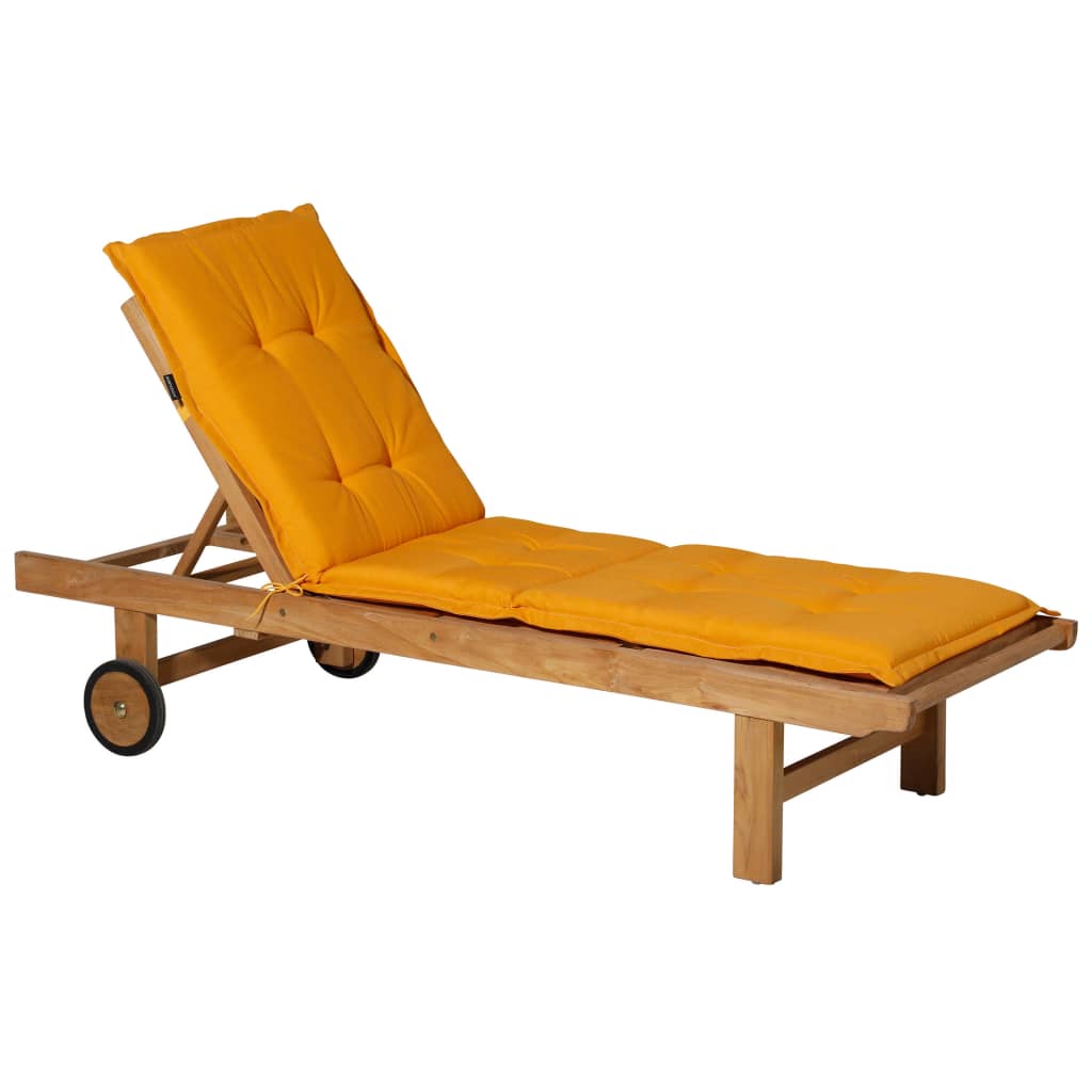 Madison Lounger Cushion Panama 200x60 cm Gold coloré