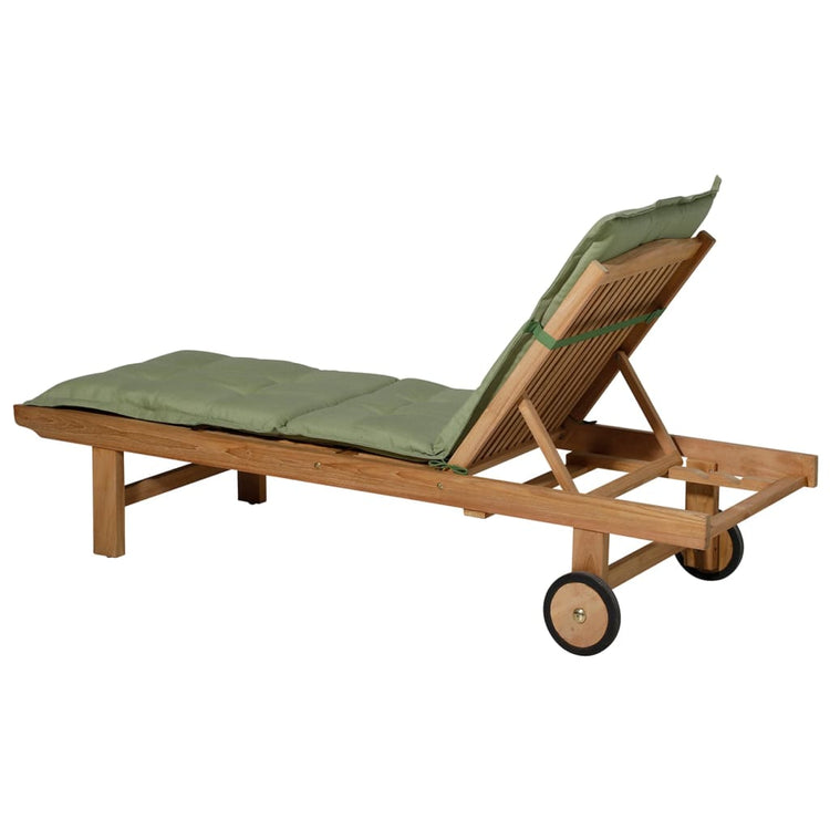 Madison Lounger Cushion Panama 200x60 cm Saliegroen