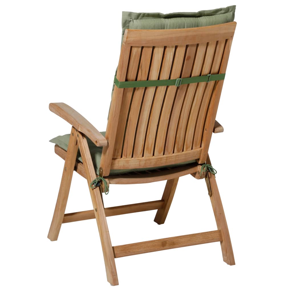 Coussin de chaise Madison avec bas dos Panama 105x50 cm Saliegroen